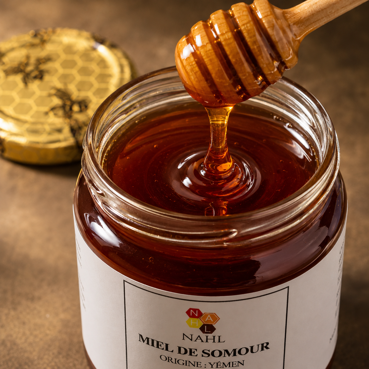 MIEL SOMOUR (ACACIA-GOMMIER) DU YEMEN - 250 G