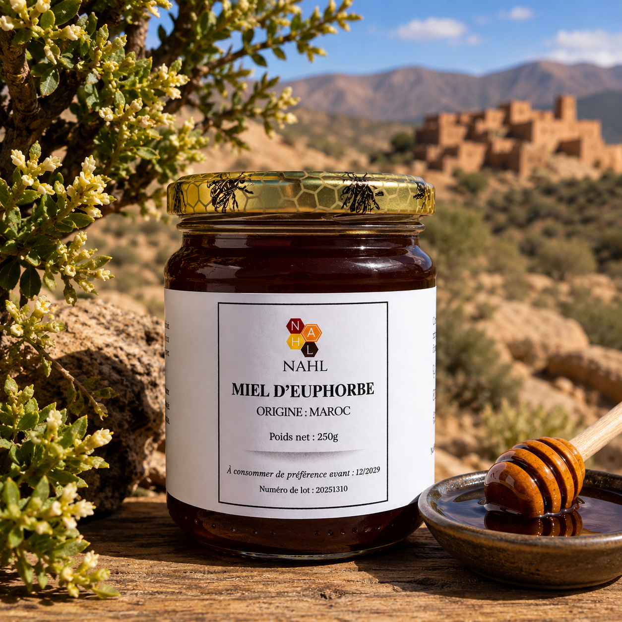 MIEL D’EUPHORBE DU MAROC - 250G