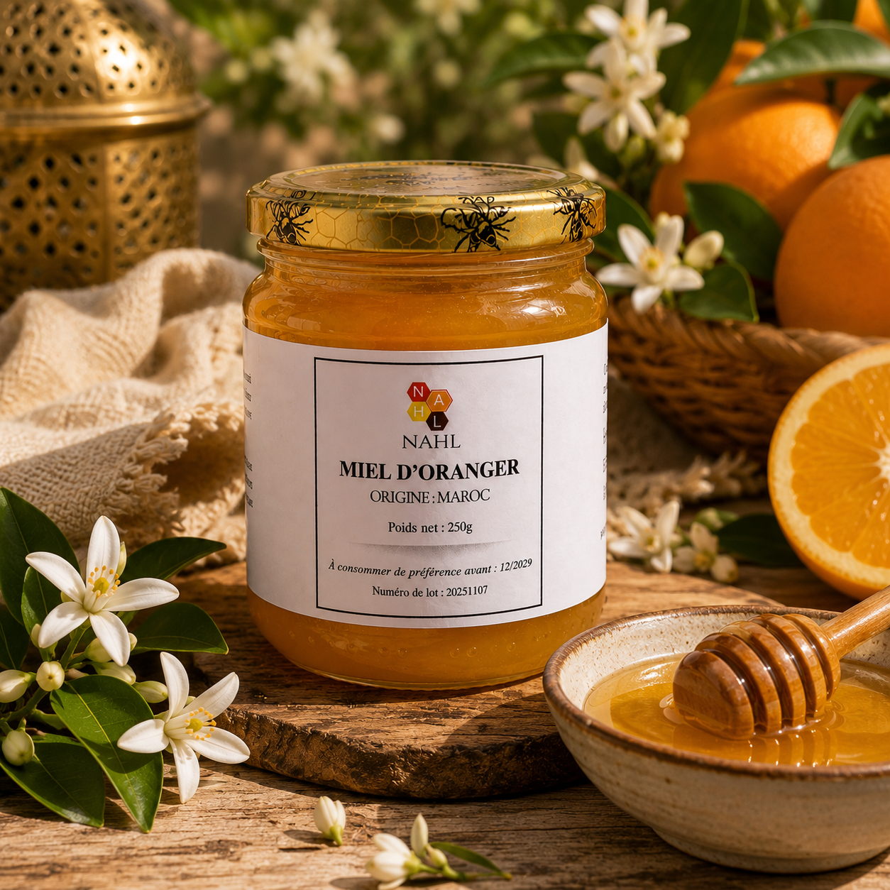 MIEL D’ORANGER DU MAROC - 250G