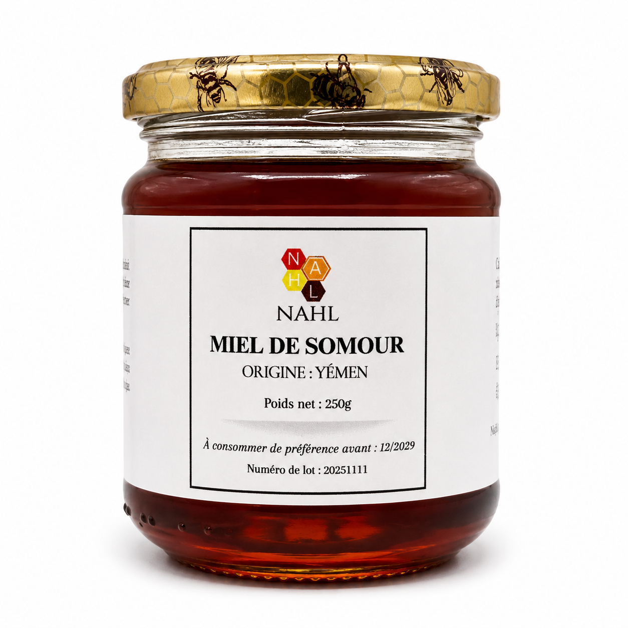 MIEL SOMOUR (ACACIA-GOMMIER) DU YEMEN - 250 G