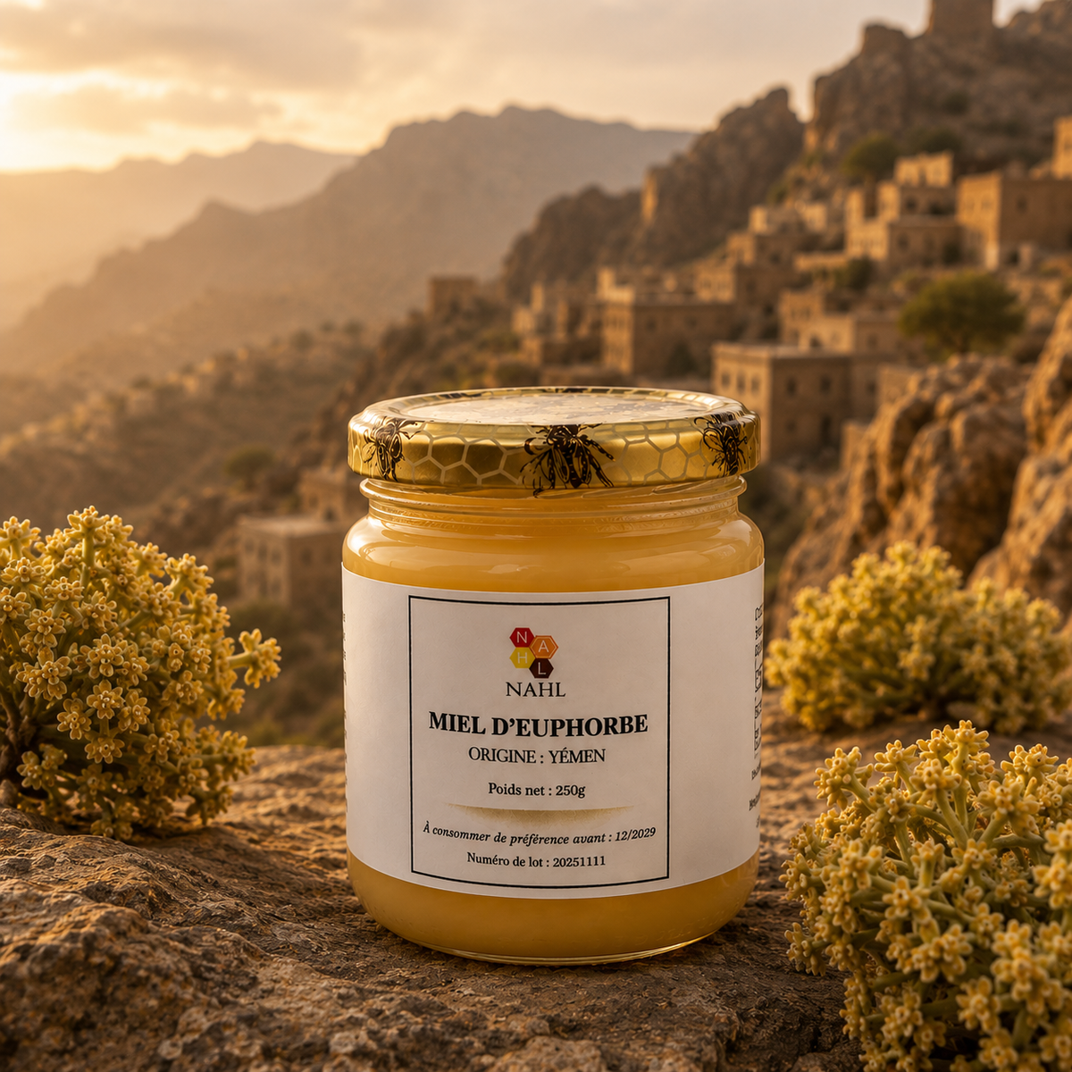 MIEL D’EUPHORBE DU YEMEN - 250 G