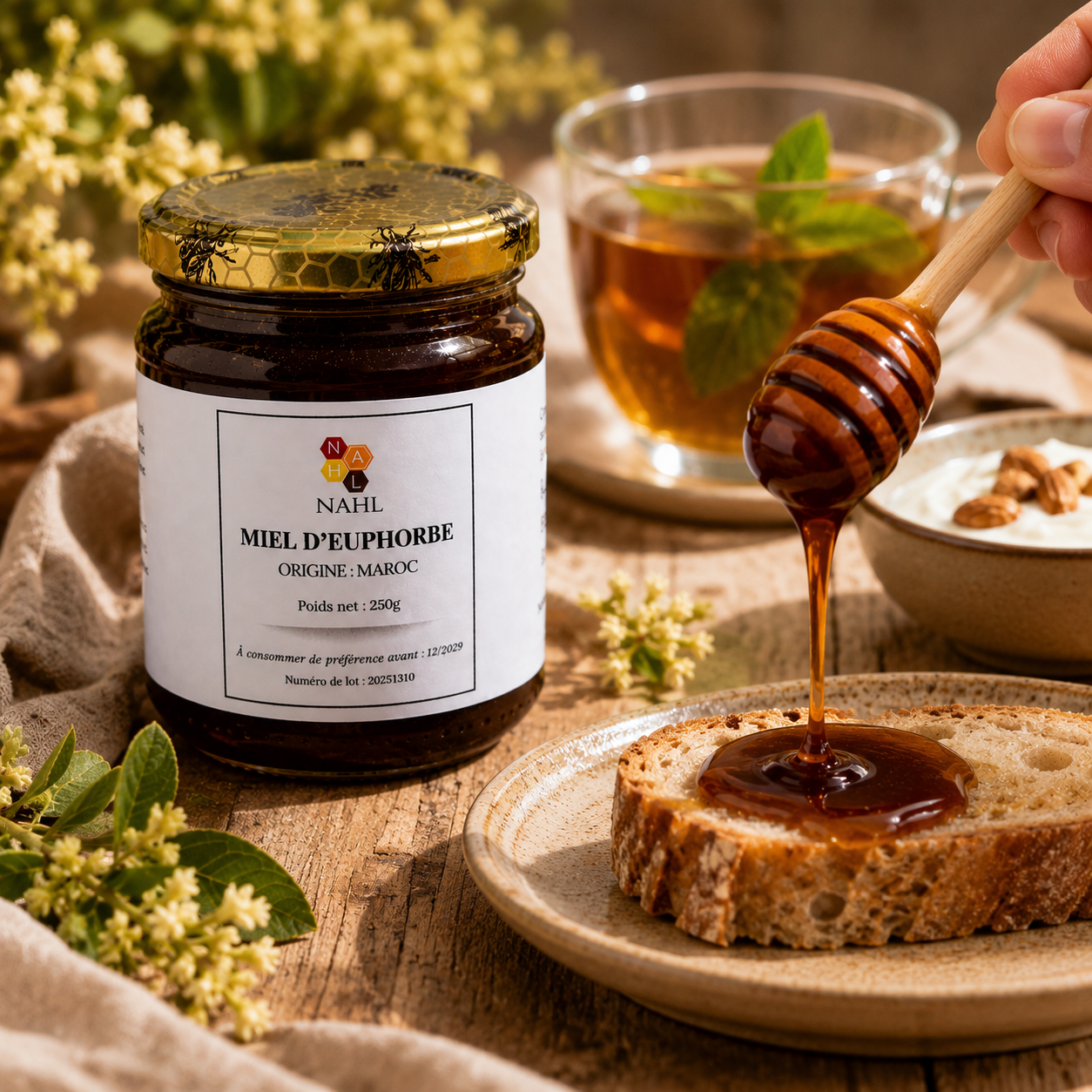 MIEL D’EUPHORBE DU MAROC - 250G