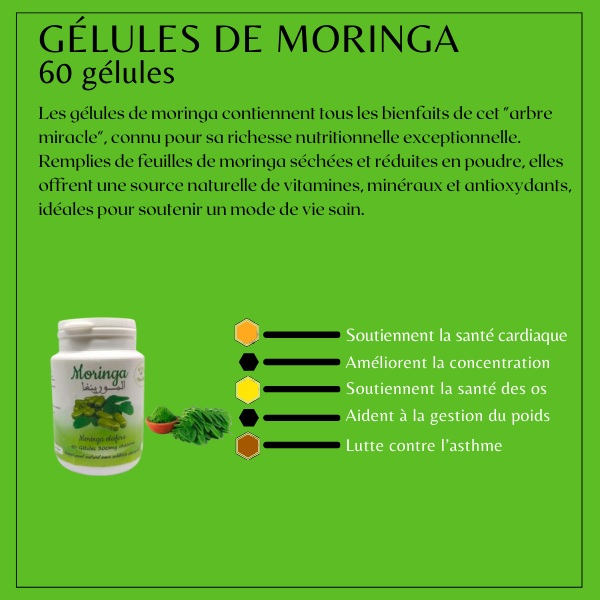GELULES DE MORINGA 60 GELULES