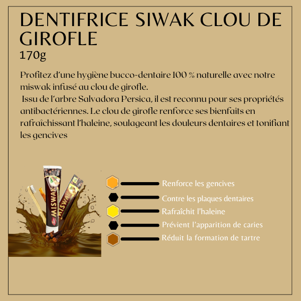Miswak Clou de girofle