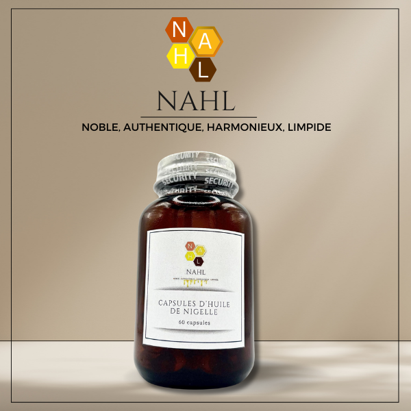 CAPSULES D’HUILE DE NIGELLE - 60 CAPSULES
