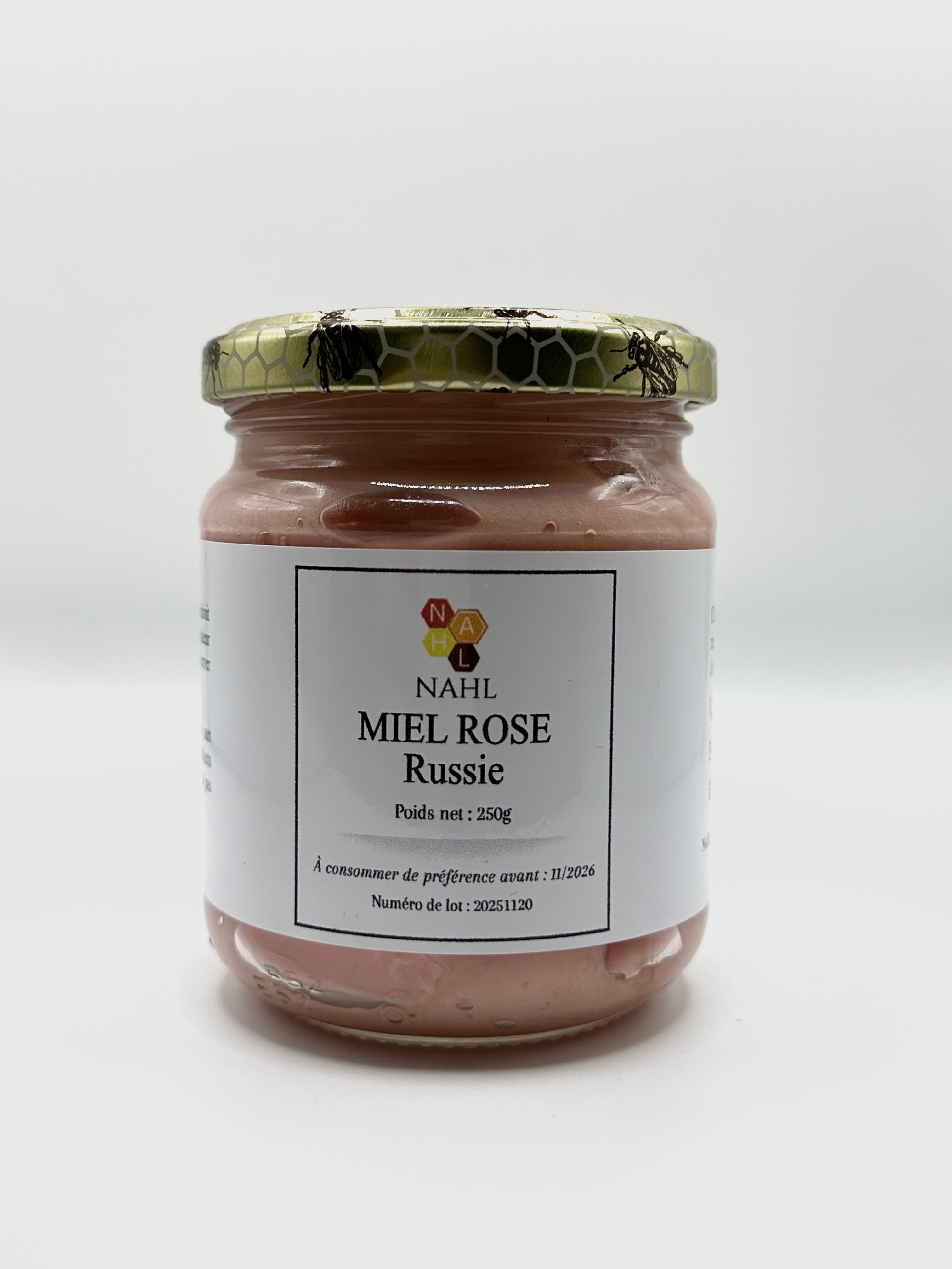MIEL ROSE DE RUSSIE - 250 G
