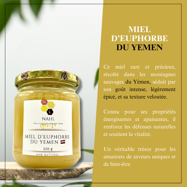 MIEL D’EUPHORBE DU YEMEN - 250 G