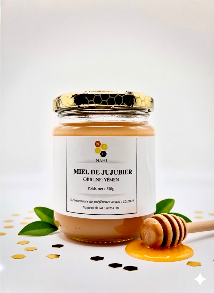 MIEL DE JUJUBIER DU YEMEN - 250 G