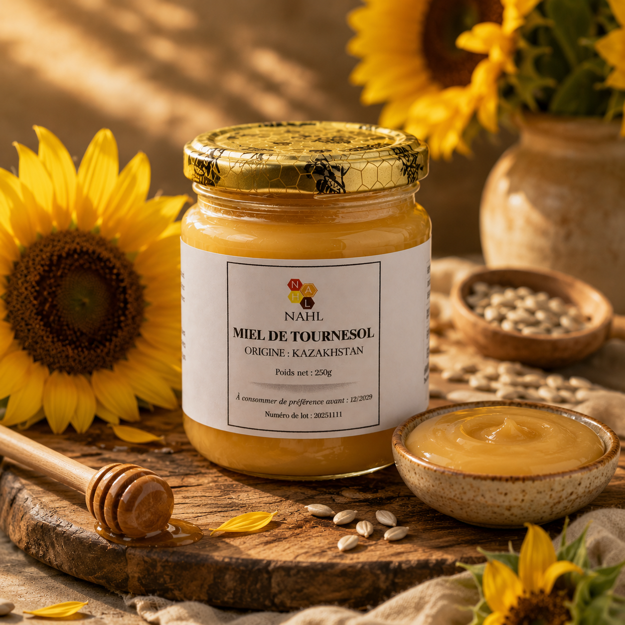 MIEL DE TOURNESOL DU KAZAKHSTAN - 250G