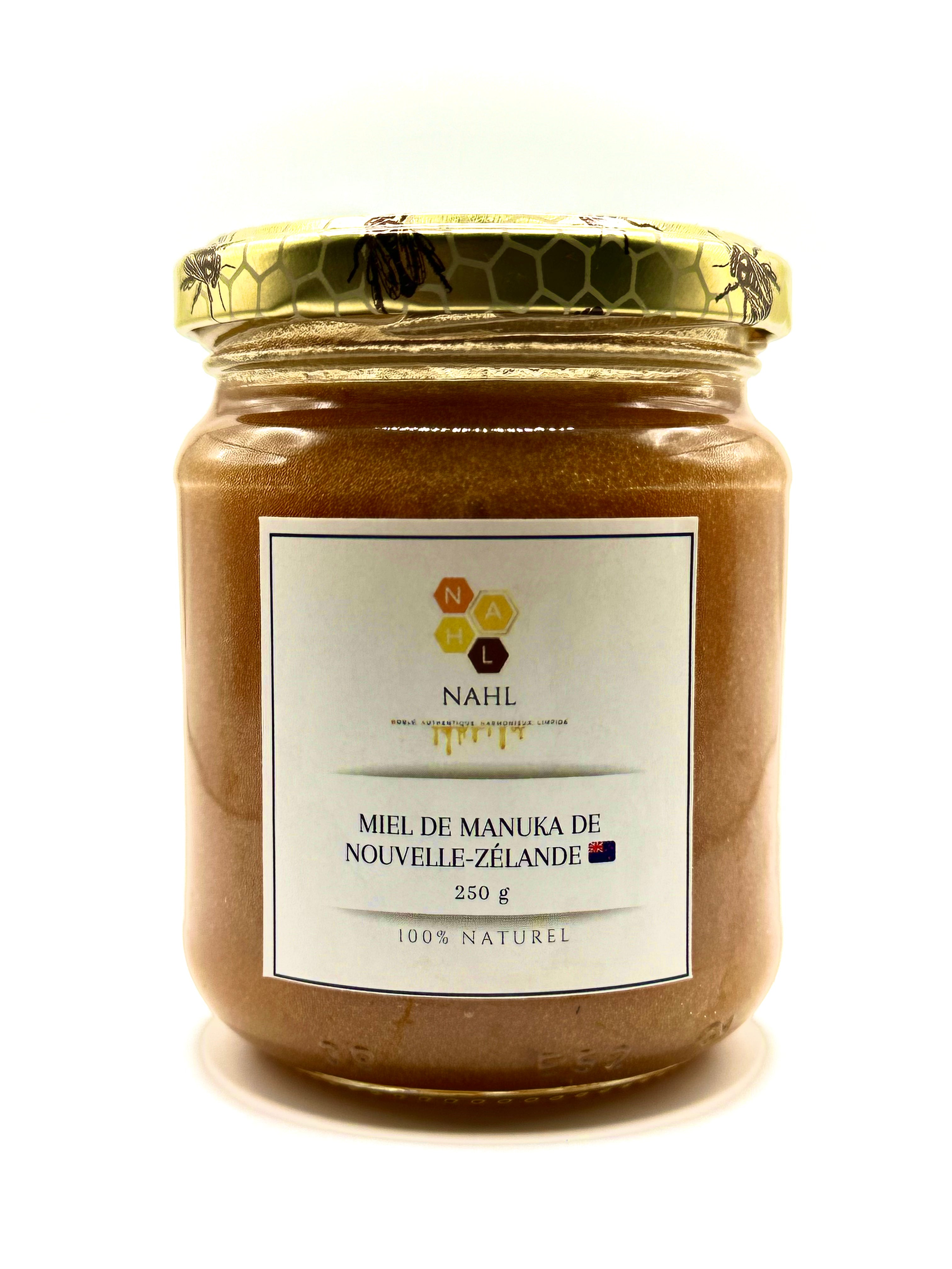 MIEL DE MANUKA DE NOUVELLE-ZELANDE 18+ 250 G
