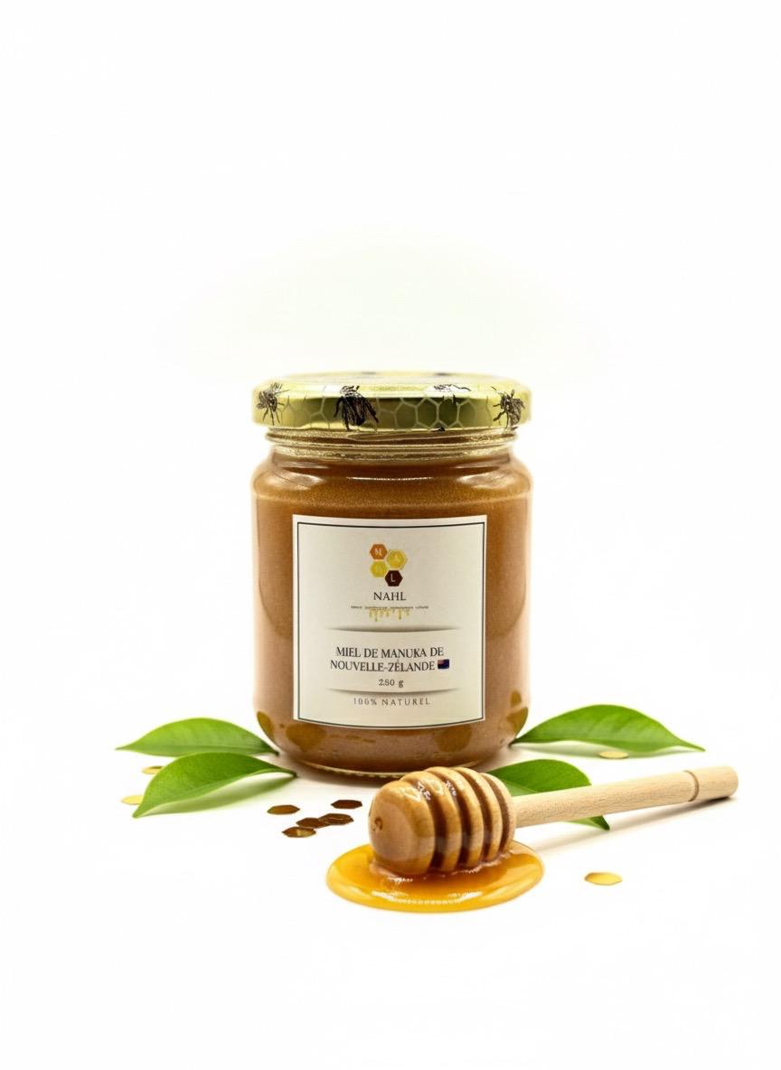 MIEL DE MANUKA DE NOUVELLE-ZELANDE 6+ 250 G