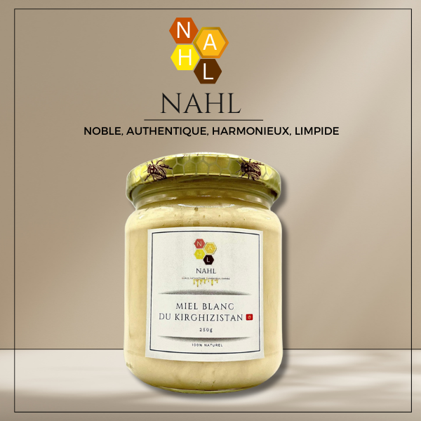 MIEL BLANC DU KIRGHIZISTAN - 250 G