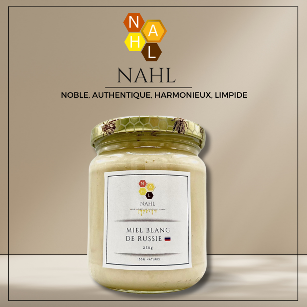 MIEL BLANC DE RUSSIE - 250 G