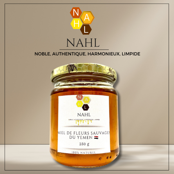 MIEL DE FLEURS SAUVAGES DU YEMEN - 250 G