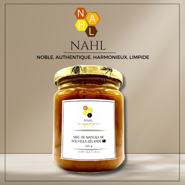 MIEL DE MANUKA DE NOUVELLE-ZELANDE 17 + 250 G