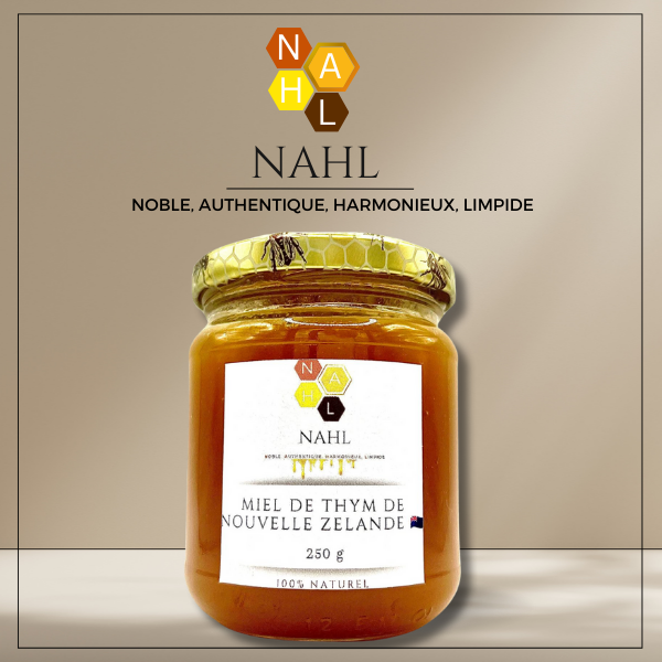MIEL DE THYM DE NOUVELLE-ZELANDE - 250 G