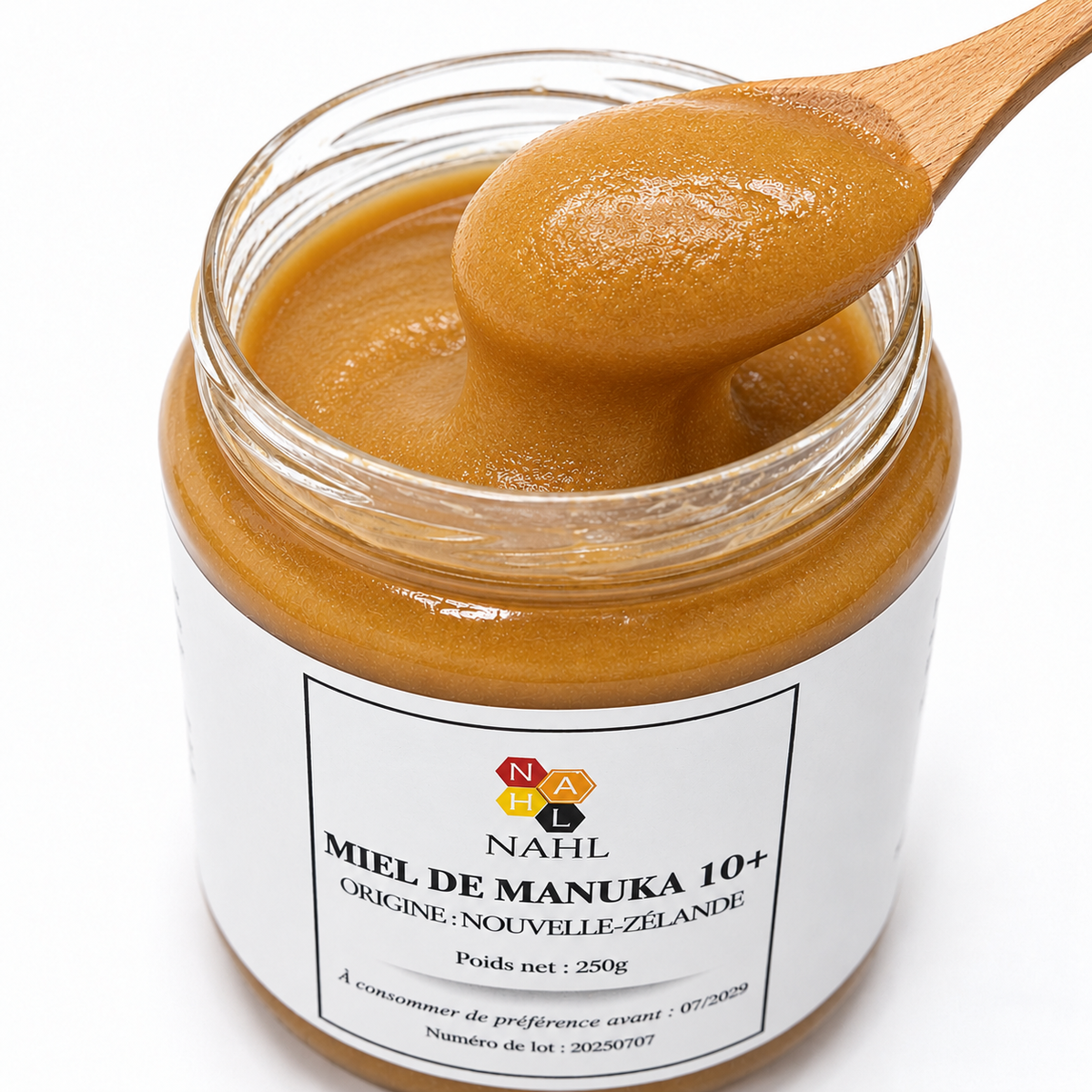 MIEL DE MANUKA 10+ (328 MGO) DE NOUVELLE-ZÉLANDE - 250G