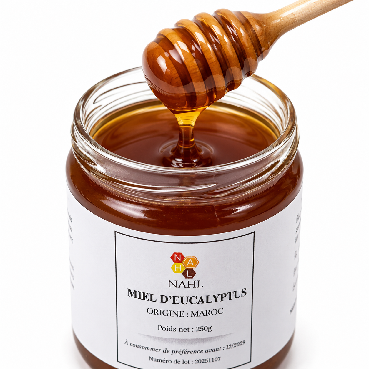 MIEL D’EUCALYPTUS DU MAROC - 250G