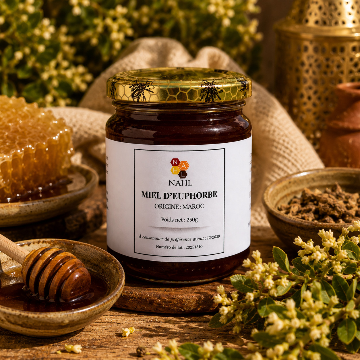 MIEL D’EUPHORBE DU MAROC - 250G