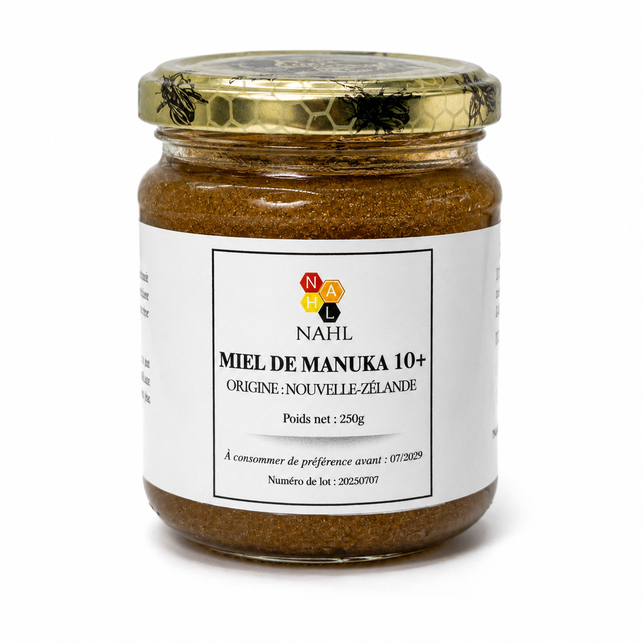 MIEL DE MANUKA 10+ (328 MGO) DE NOUVELLE-ZÉLANDE - 250G