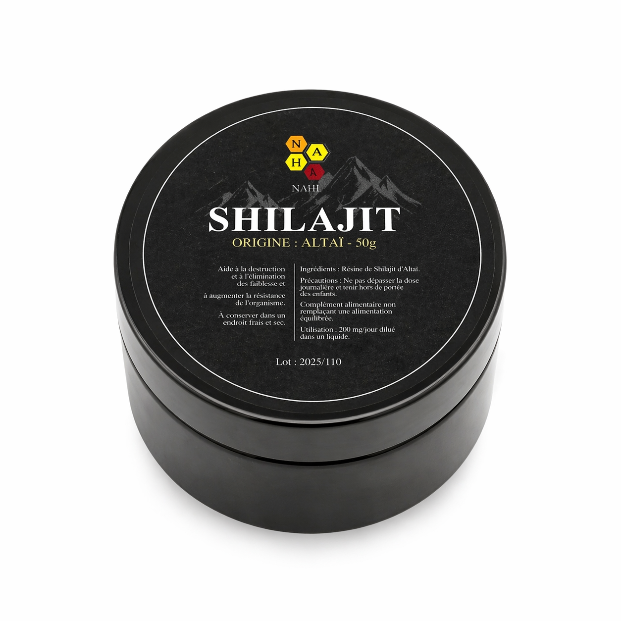 SHILAJIT PURE D’ALTAÏ - 50G