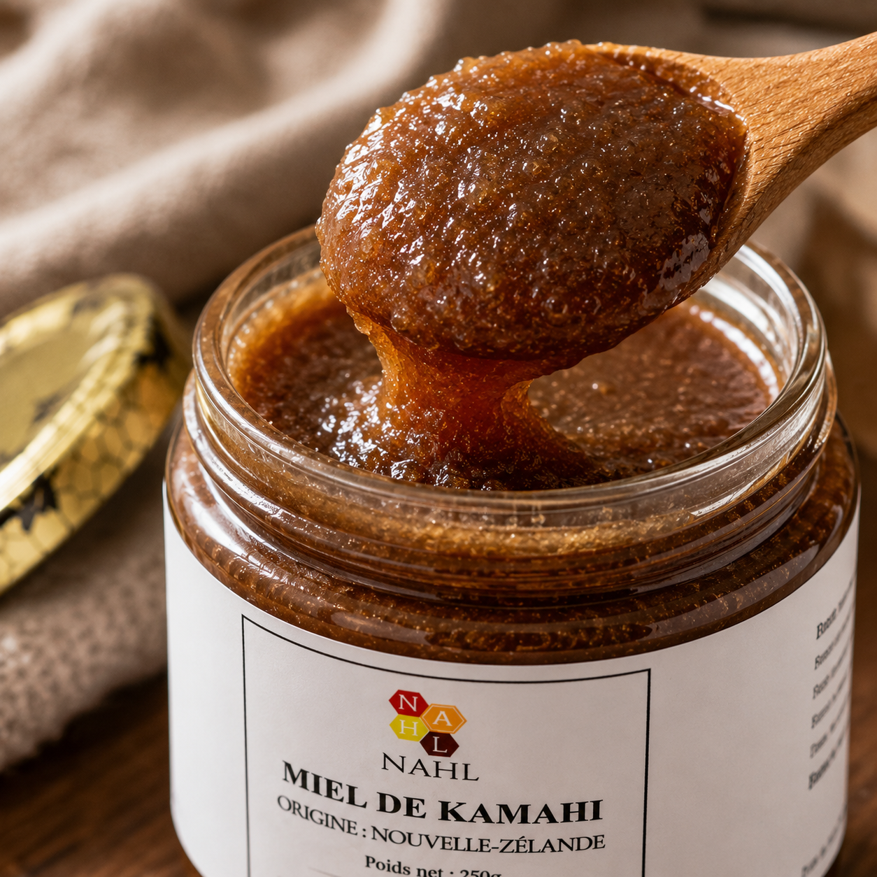 MIEL DE KAMAHI DE NOUVELLE-ZÉLANDE - 250G