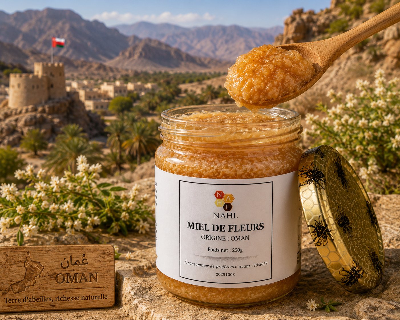 MIEL DE FLEURS D’OMAN - 250G