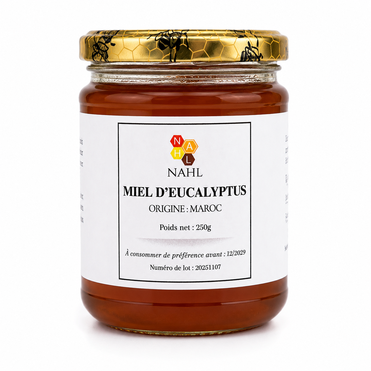 MIEL D’EUCALYPTUS DU MAROC - 250G