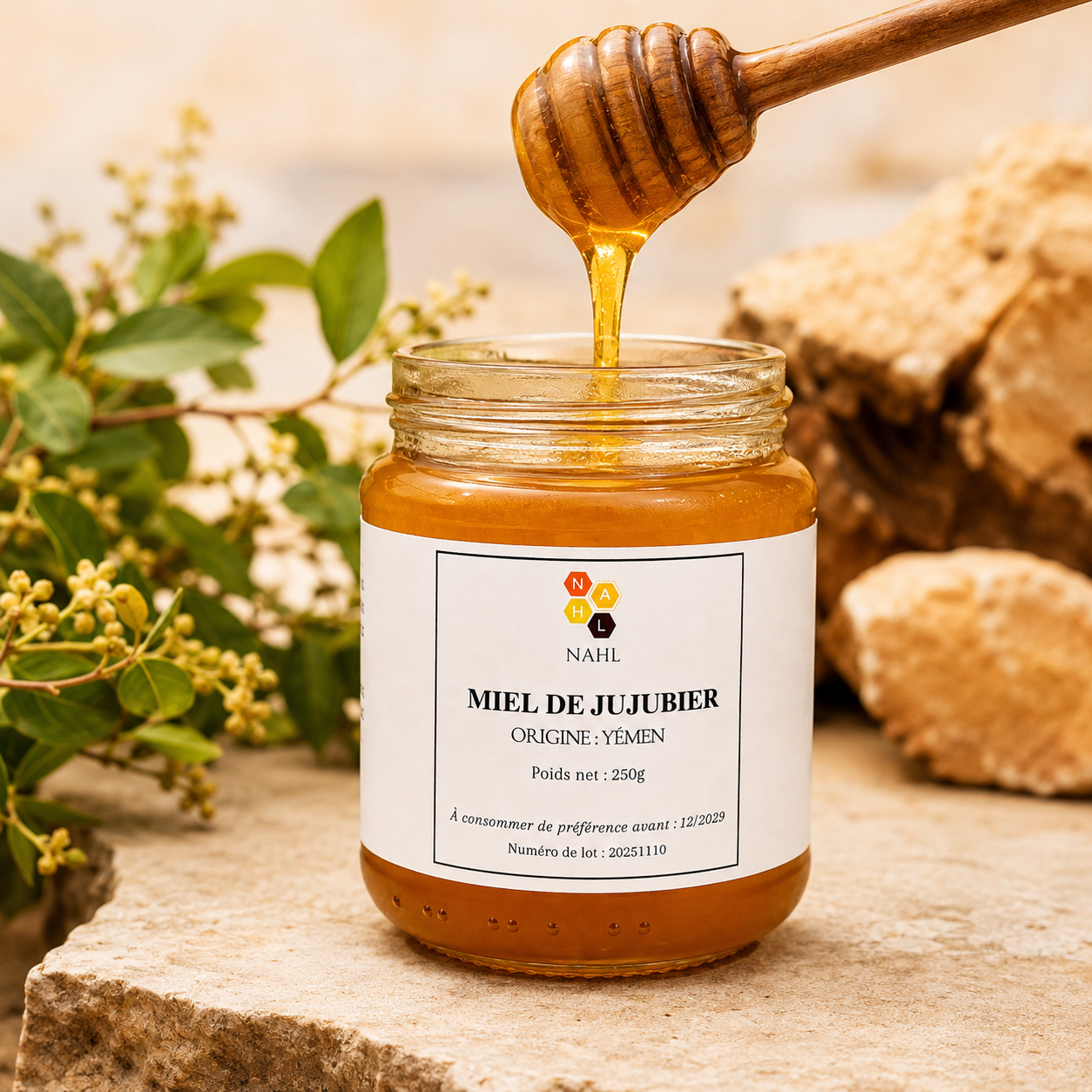 MIEL DE JUJUBIER DU YEMEN - 250 G