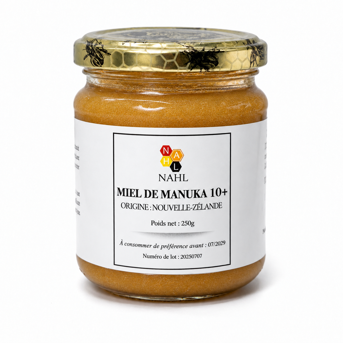 MIEL DE MANUKA 10+ (328 MGO) DE NOUVELLE-ZÉLANDE - 250G
