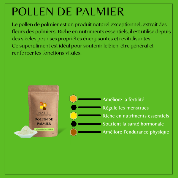 POLLEN DE PALMIER