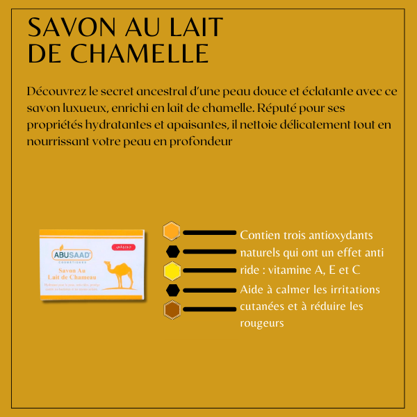 SAVON AU LAIT  DE CHAMELLE