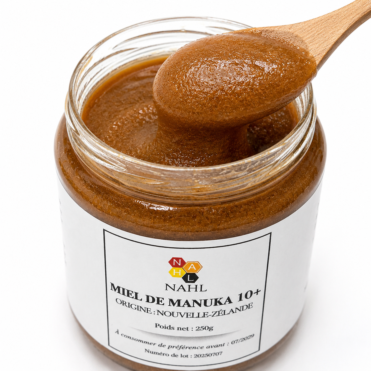 MIEL DE MANUKA 10+ (328 MGO) DE NOUVELLE-ZÉLANDE - 250G