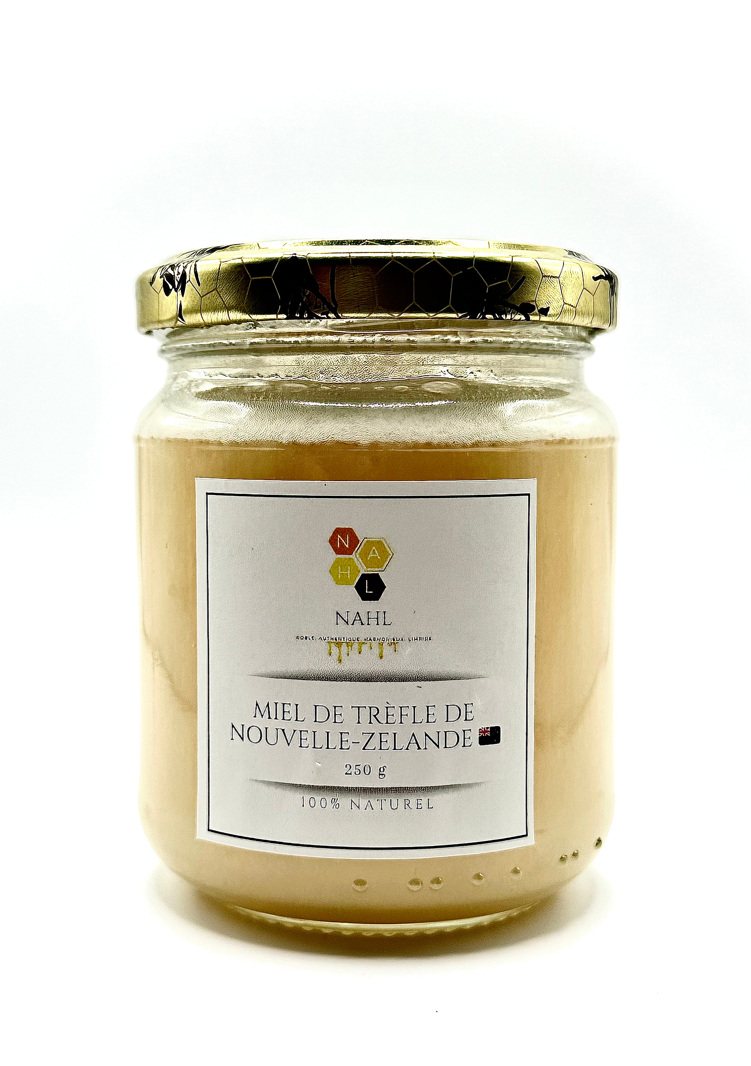 MIEL DE TREFLE DE NOUVELLE-ZELANDE - 250 G
