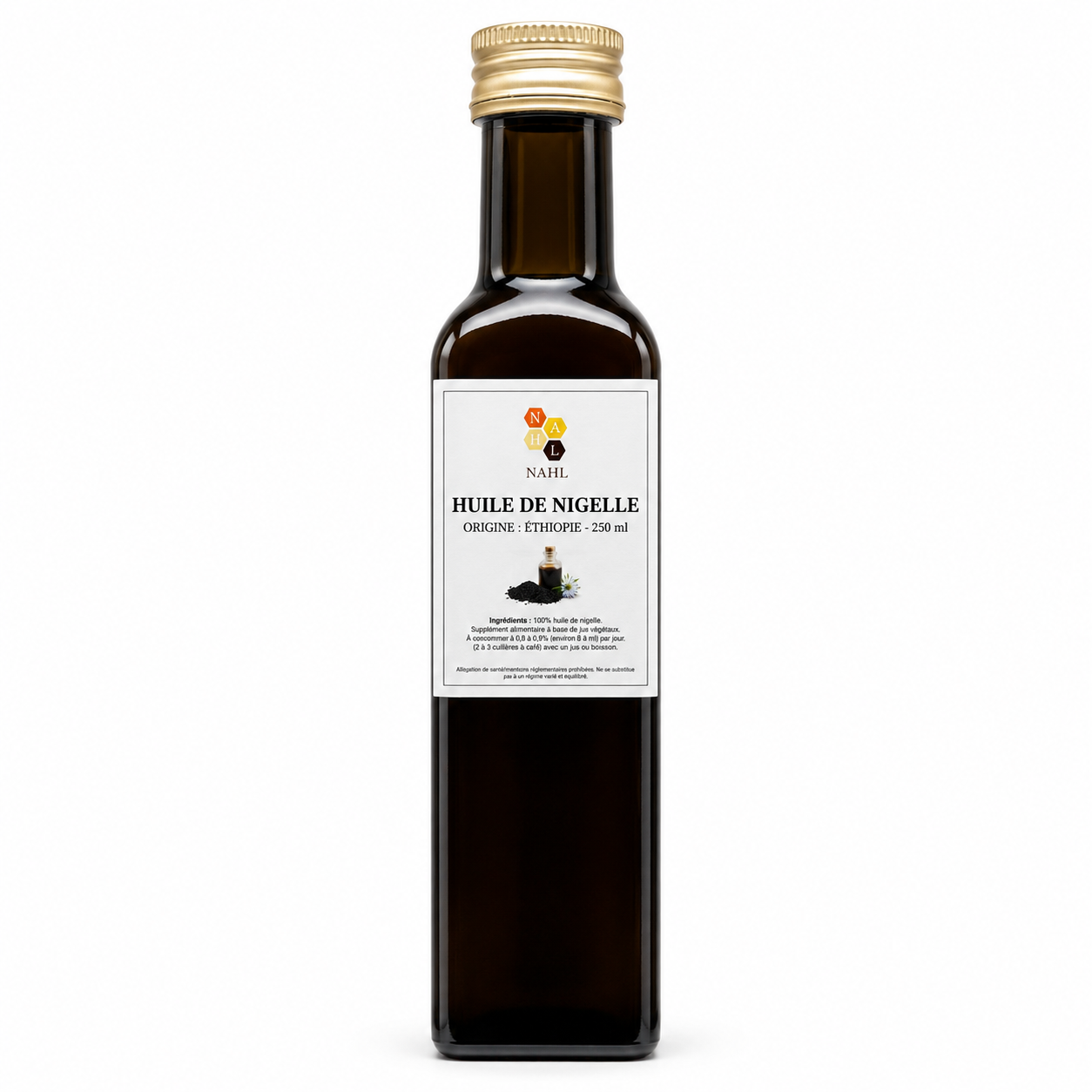 HUILE DE NIGELLE D'ETHIOPIE - 250 ML