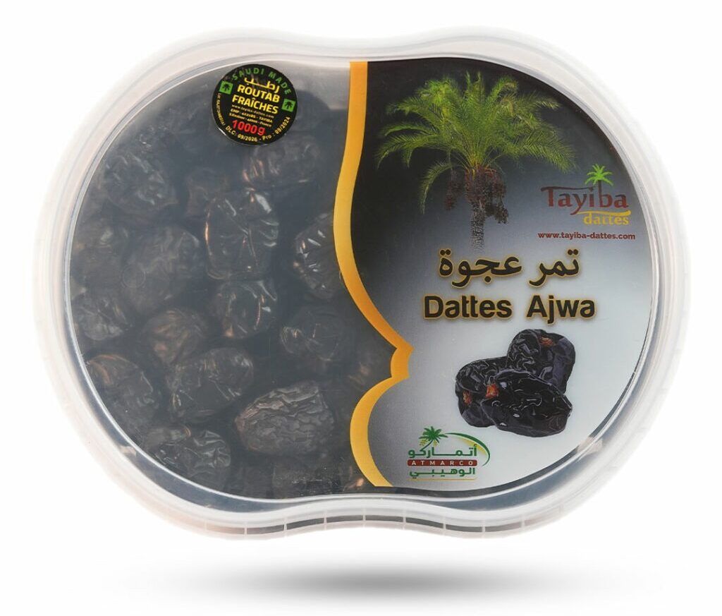 Dattes Ajwa Routab (moelleuse) - 1kg